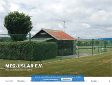 Tablet Screenshot of mfg-uslar.de